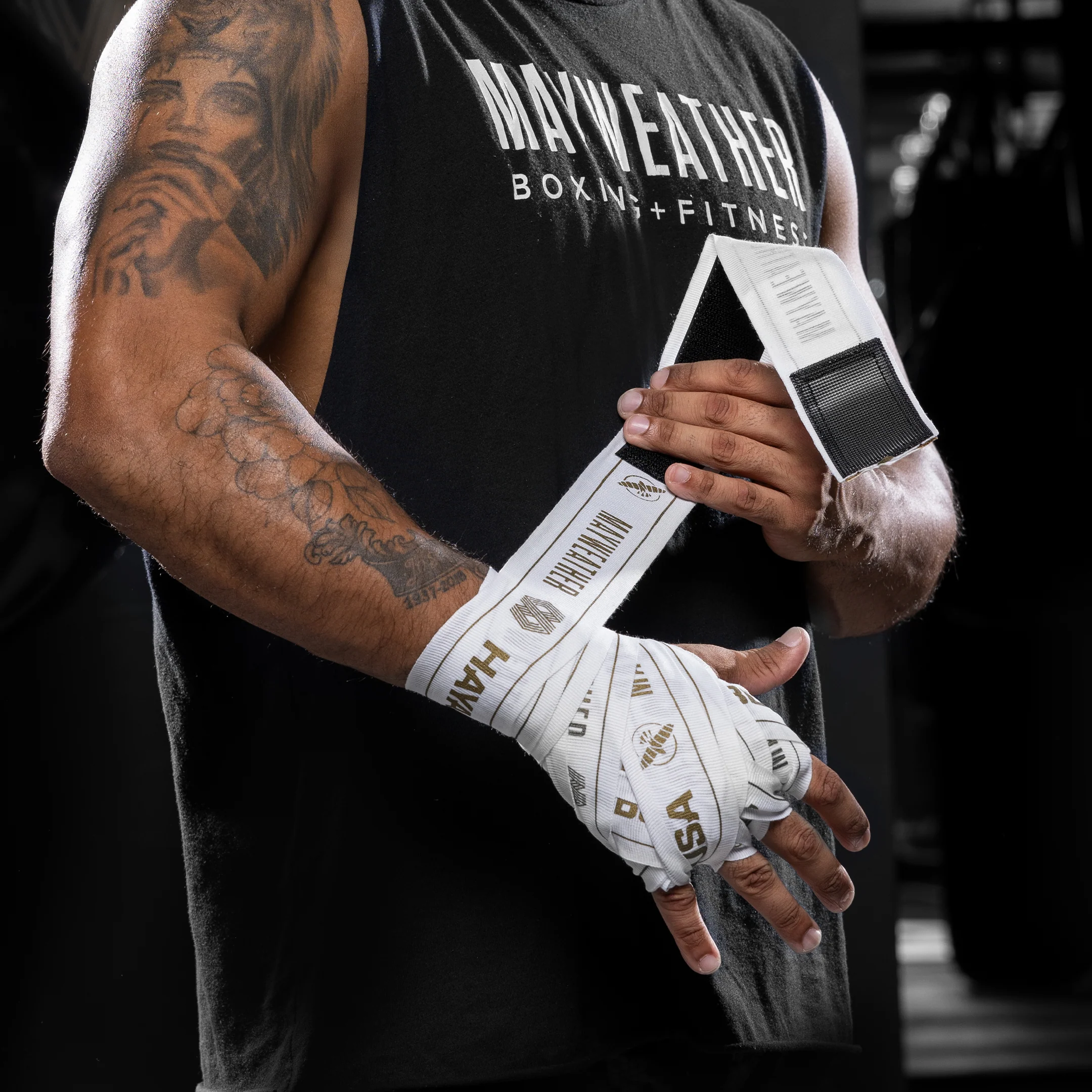 Bende Boxe Mayweather Hayabusa 180” Stretch Hand Wraps - Image 7