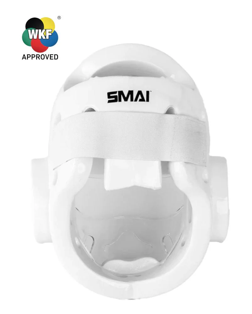 Caschetto Karate SMAI WKF con Maschera Protettiva - Image 4