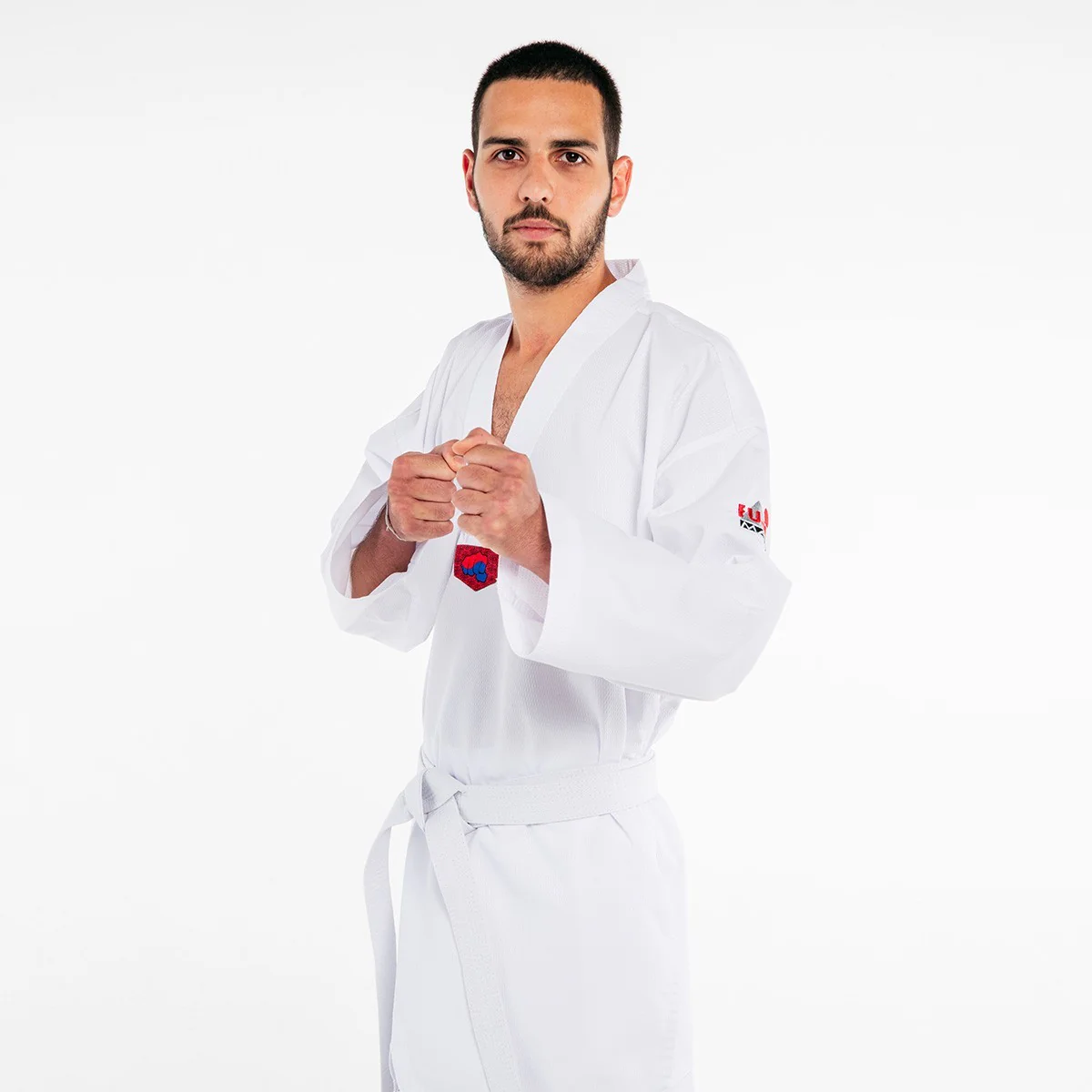 Dobok Collo Bianco Training Fujimae - Image 2