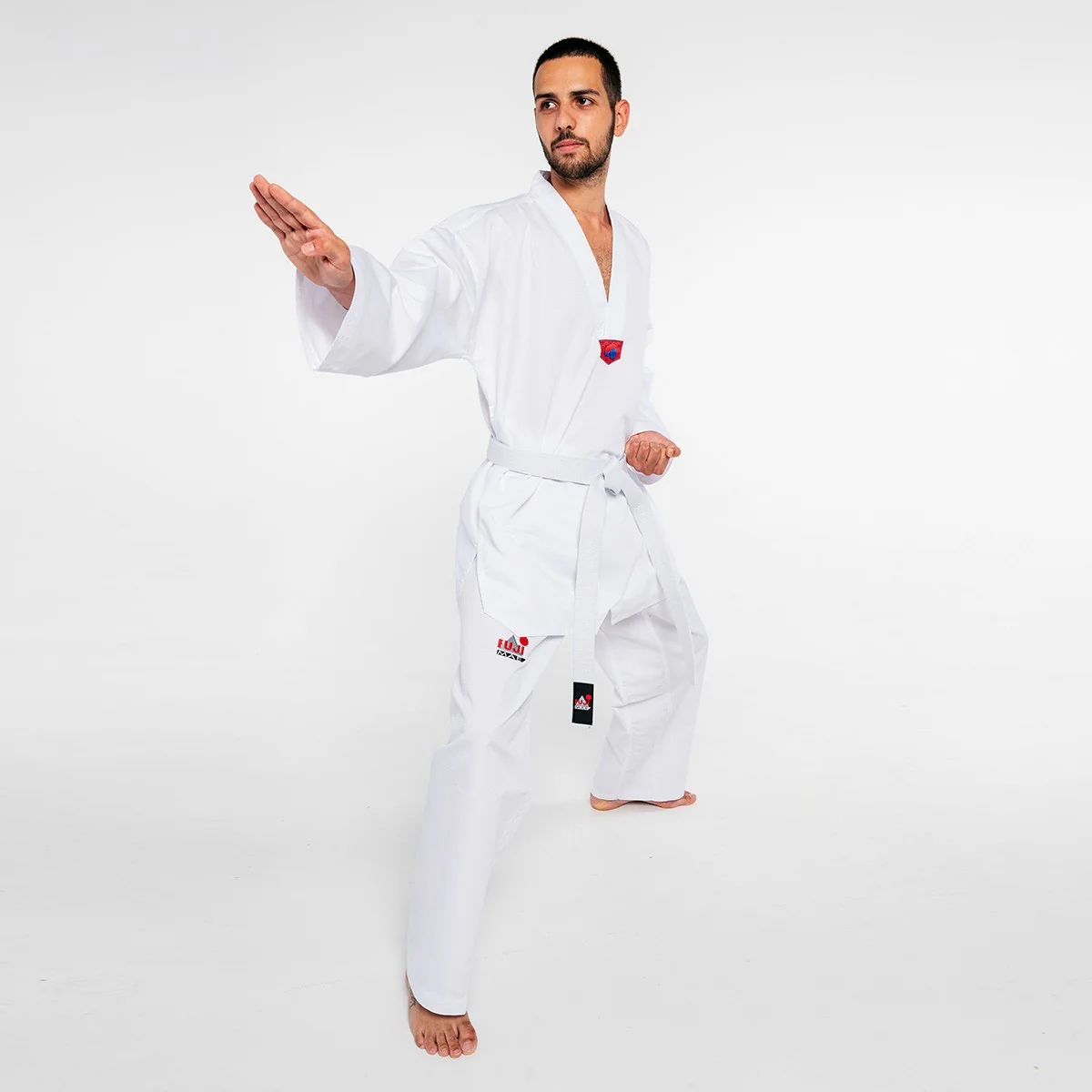 Dobok Collo Bianco Training Fujimae - Image 3
