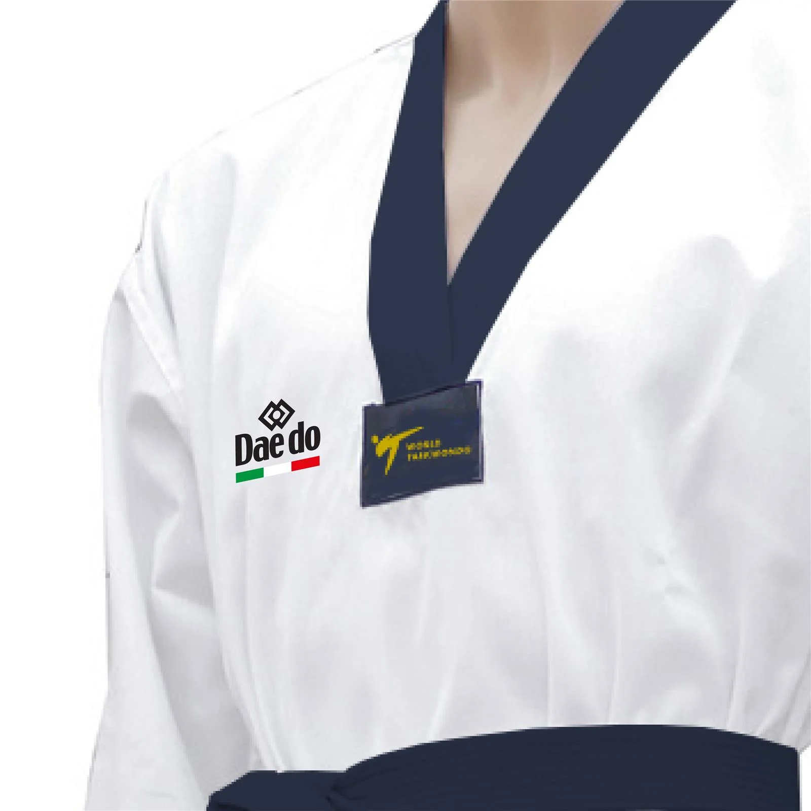 Dobok Daedo Collo Nero Italia Approvato WT - Image 4