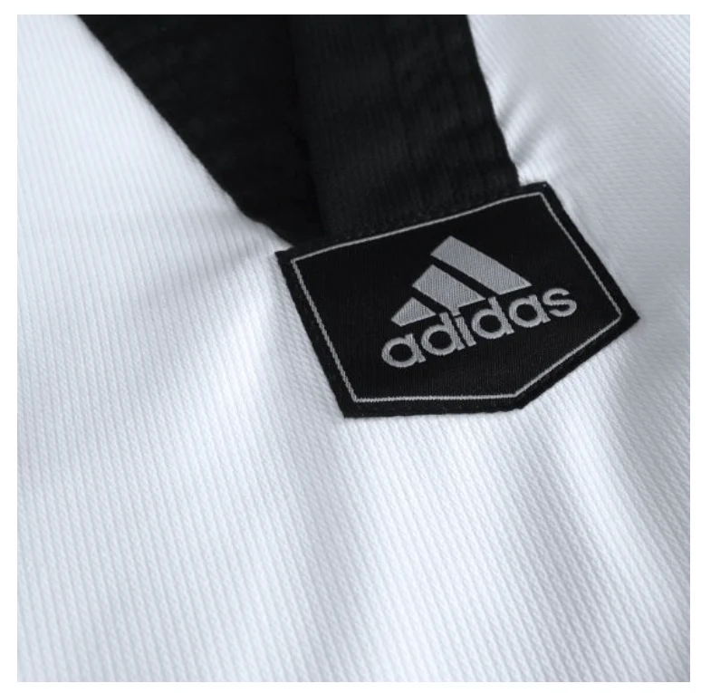 Dobok Taekwondo Adidas Adi-club collo nero - Image 4
