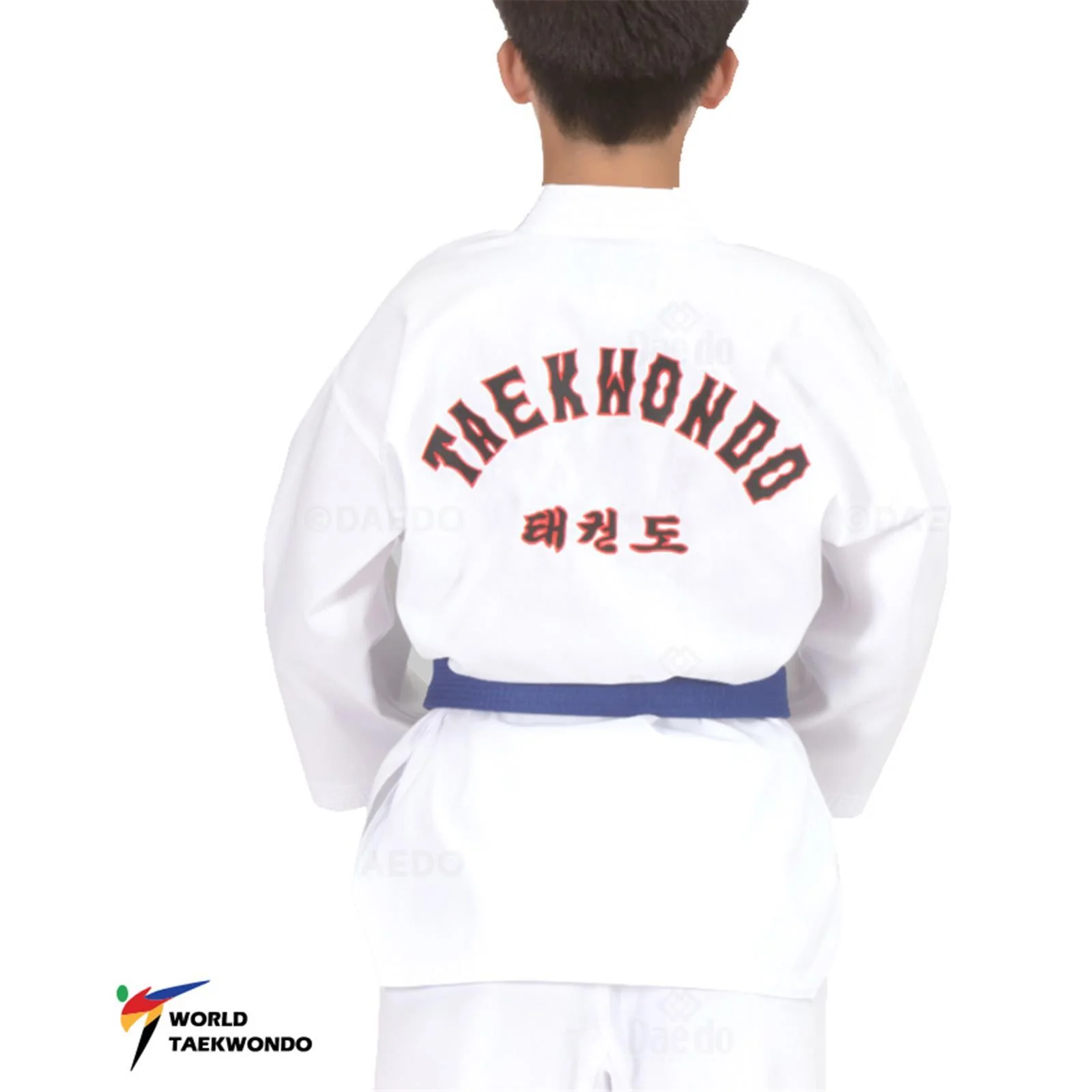 DOBOK Taekwondo con Stampa Schiena DAEDO WT - Image 2