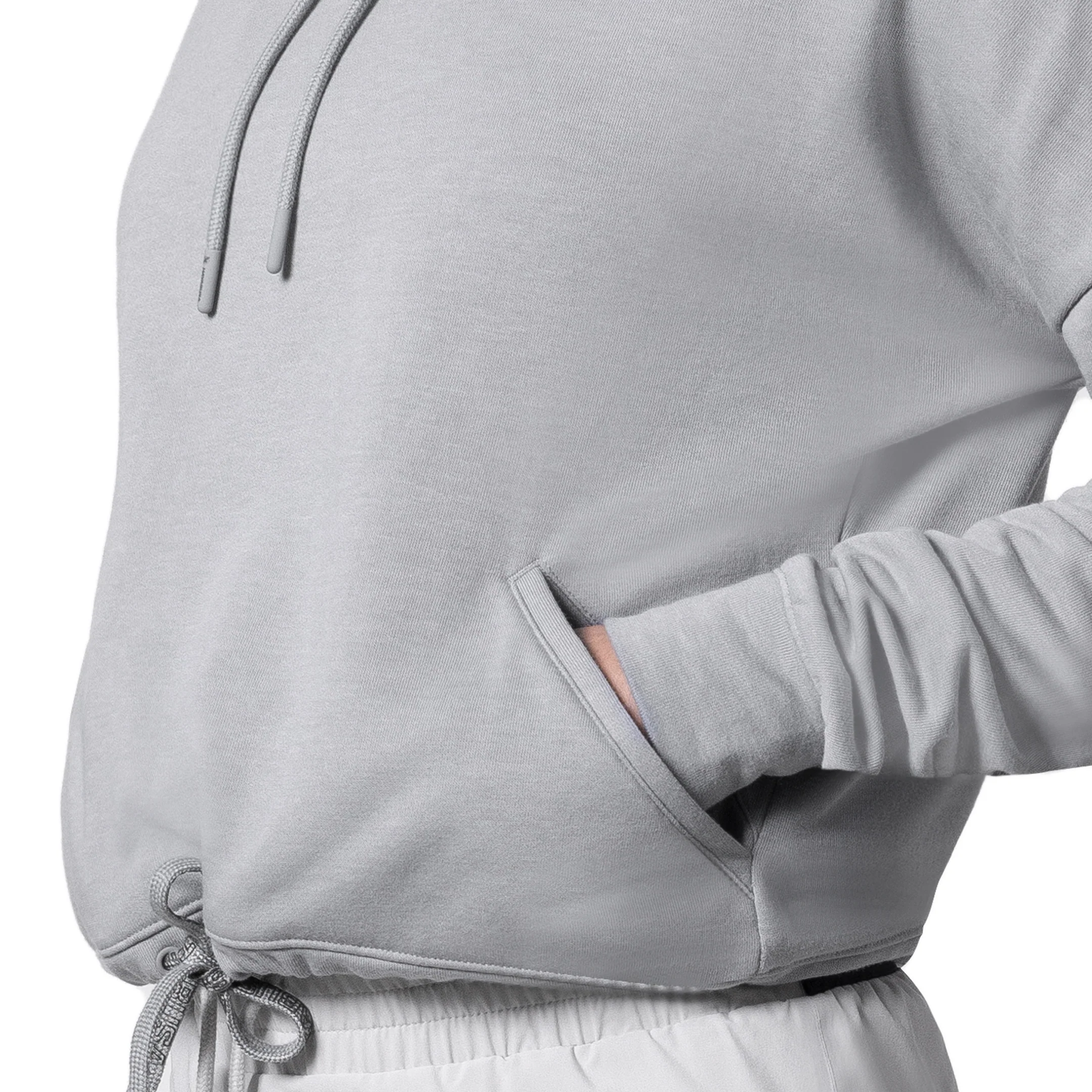 Felpa con Cappuccio Donna Hayabusa Cozy Cropped - Image 12