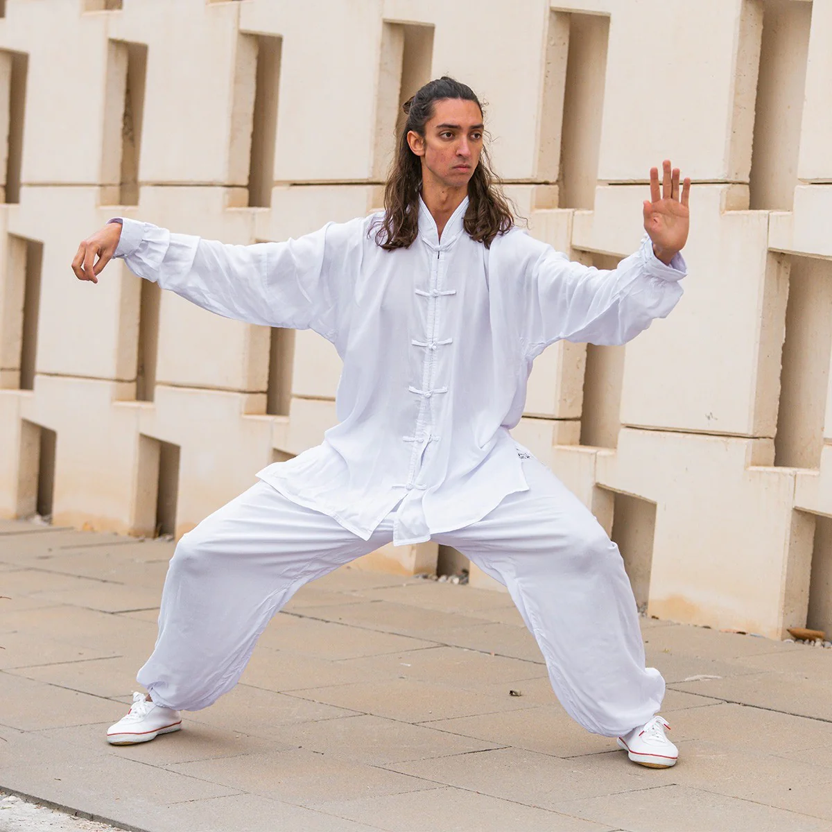 Giacca Divisa Kung Fu Tai Chi Leggera - Image 11