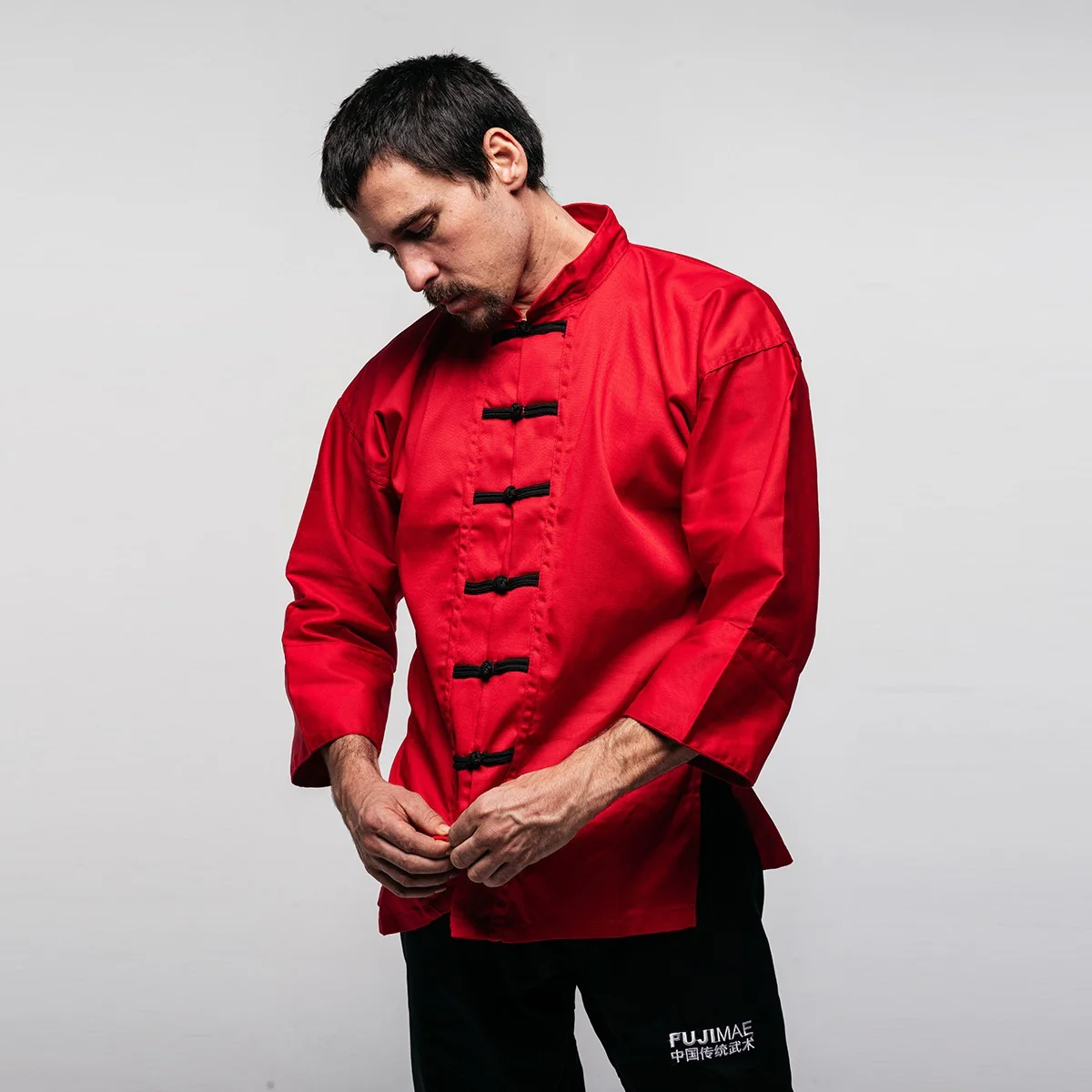 Giacca Kung Fu Tai Chi con Alamari - Image 21