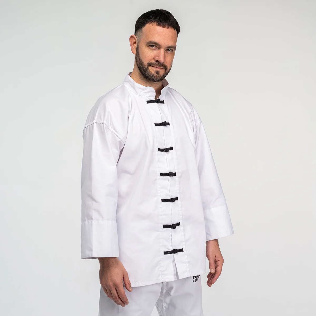 Giacca Kung Fu Tai Chi con Alamari - Image 3