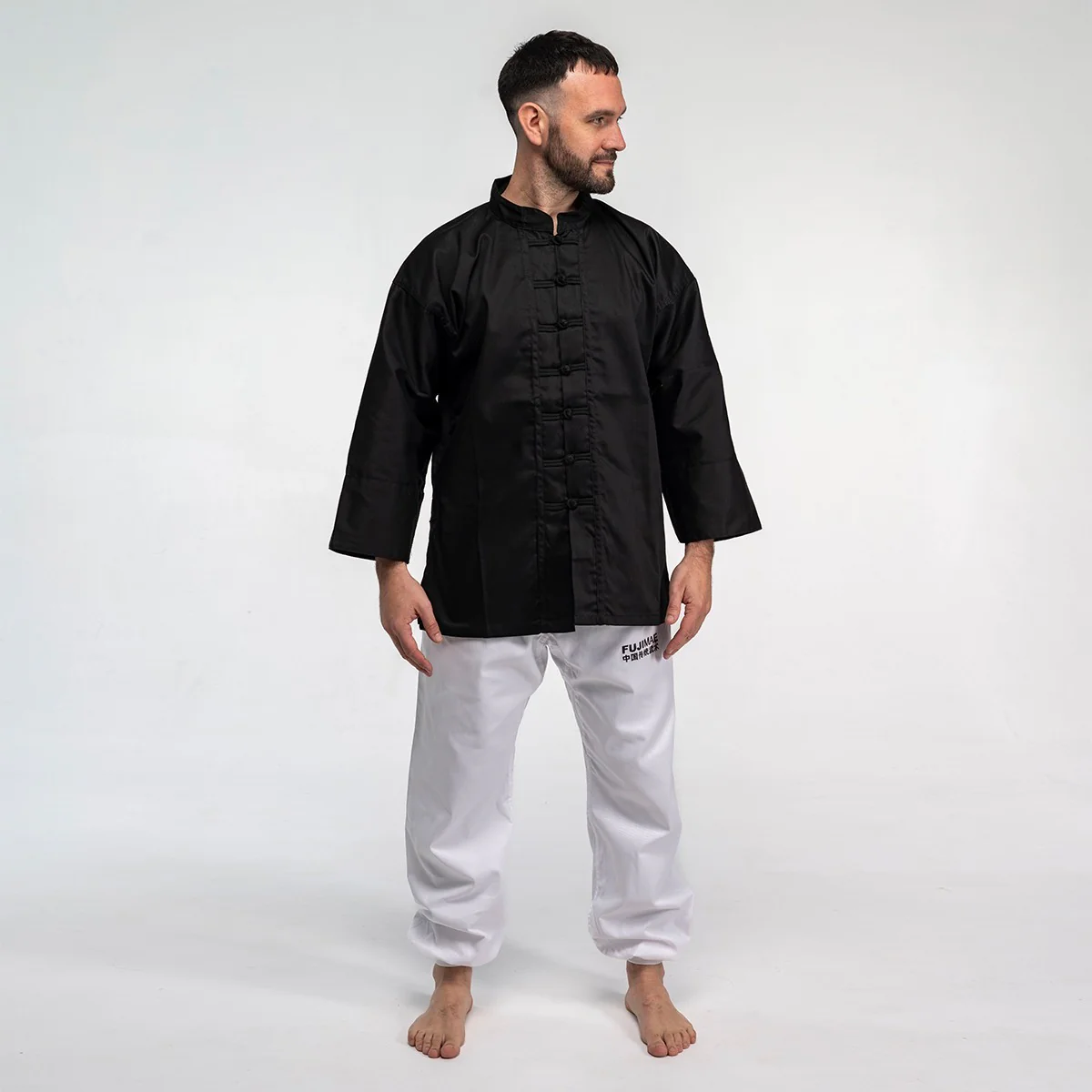 Giacca Kung Fu Tai Chi con Alamari - Image 7