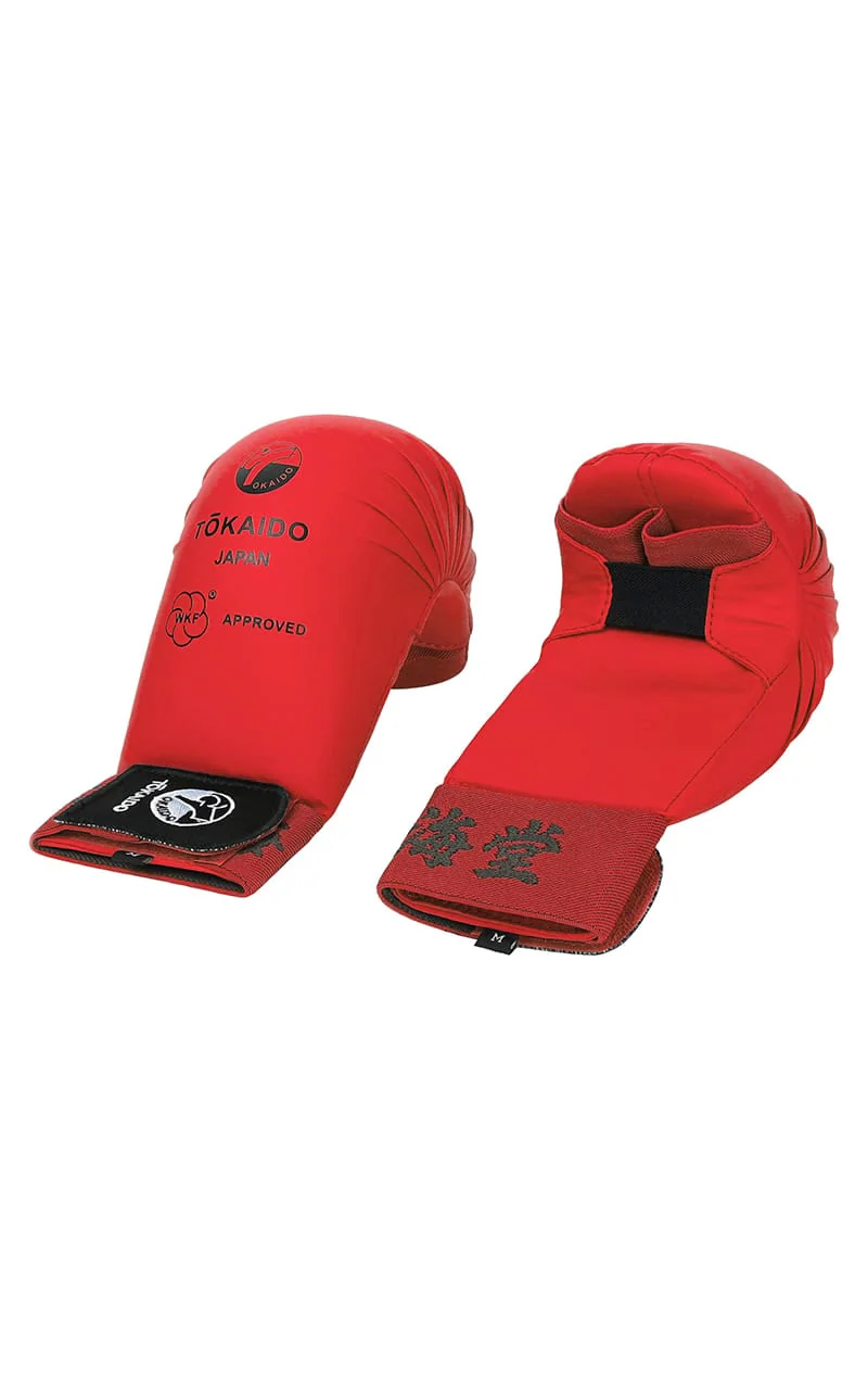 Guantini Karate Tokaido Kanji WKF Approved - Rosso o Blu - Image 5