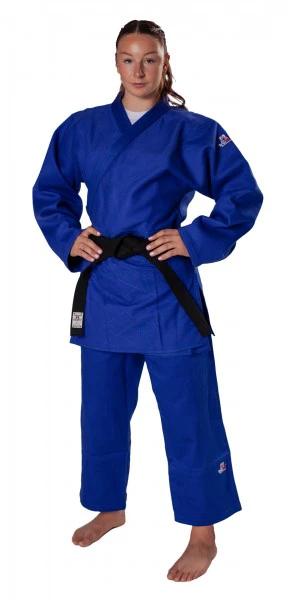 Judogi Blu Approvato IJF 750 Tessuto Giapponese - Image 5
