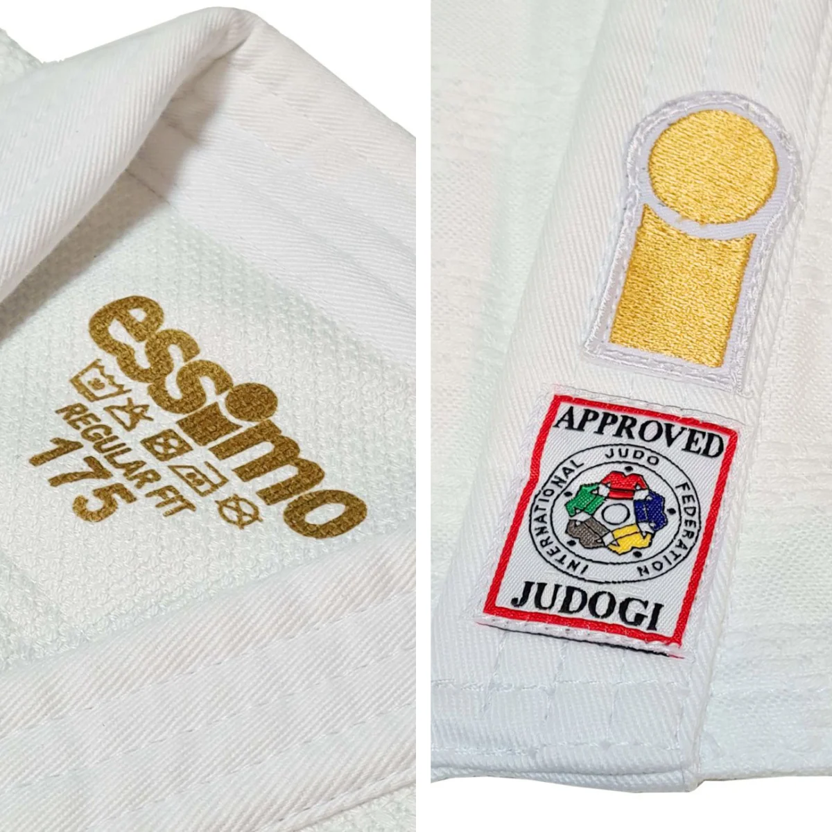 Judogi Essimo Gold APPROVATO IJF Bianco - Image 4