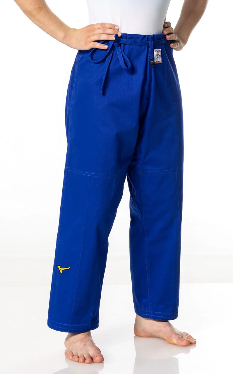 Judogi Mizuno Yusho III Blu IJF Approved - Uniforme Gara 750g - Image 5