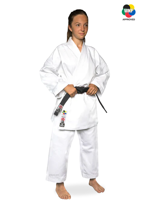 Karategi Daedo Shodan WKF - Uniforme Intermedia Kata e Kumite