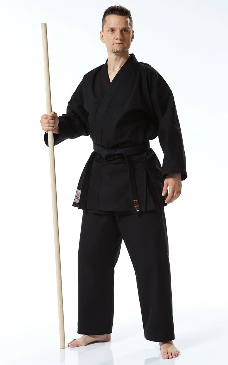 Karategi Nero Tokaido Bujin Kuro 14 oz - Professionale Kobudo - Image 2
