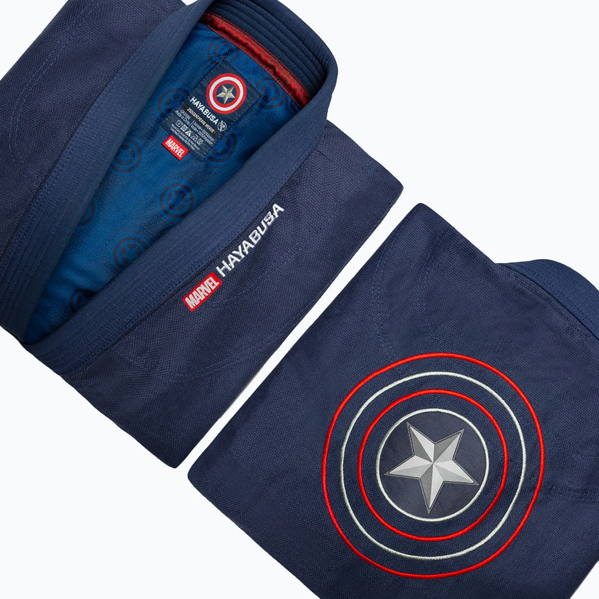 Kimono BJJ Hayabusa Marvel Captain America - Pearl Weave - Image 4