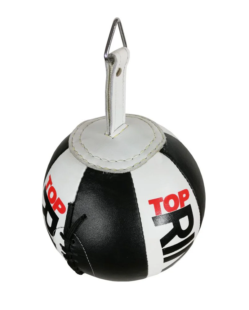 Palla tesa Top Ring in pelle con tiranti - Image 2