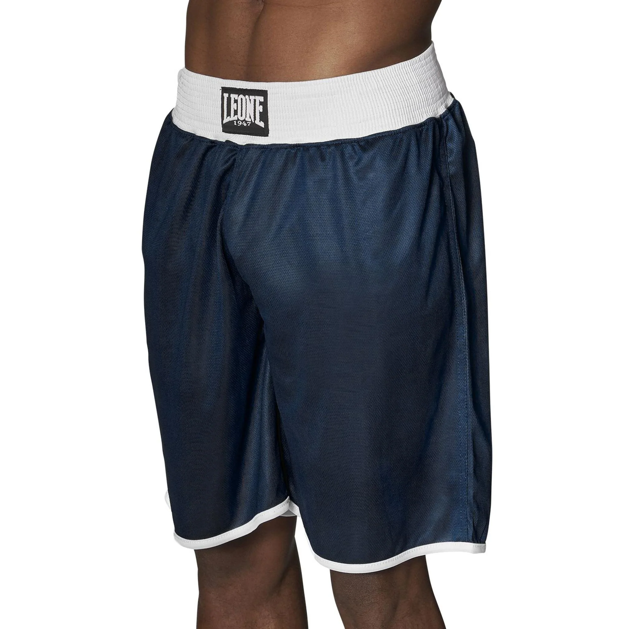 Pantaloncini Boxe Leone Double Reversibili Rossi Blu - Image 3