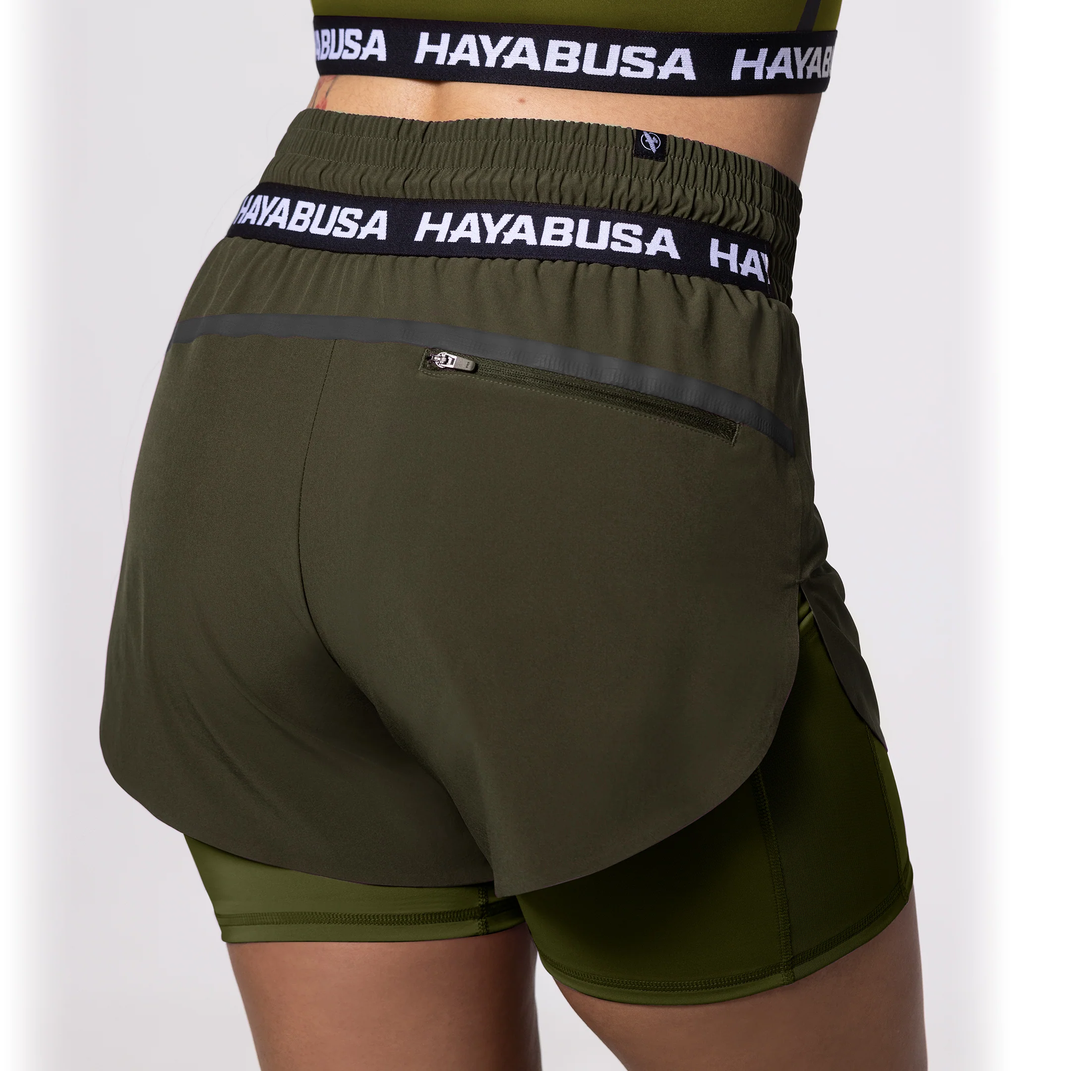 Pantaloncini Donna Hayabusa Mid Rise Layered - Image 11