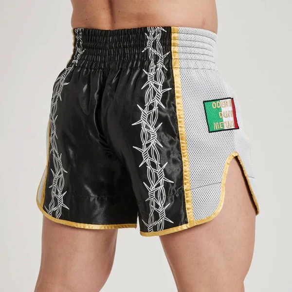 Pantaloncini Kick Thai LEONE x IUTER Barbed Wire - Image 5