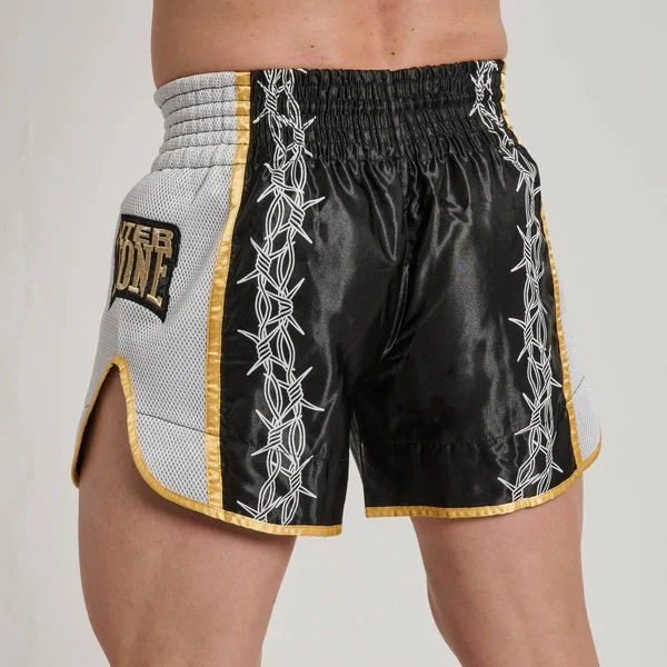 Pantaloncini Kick Thai LEONE x IUTER Barbed Wire - Image 6