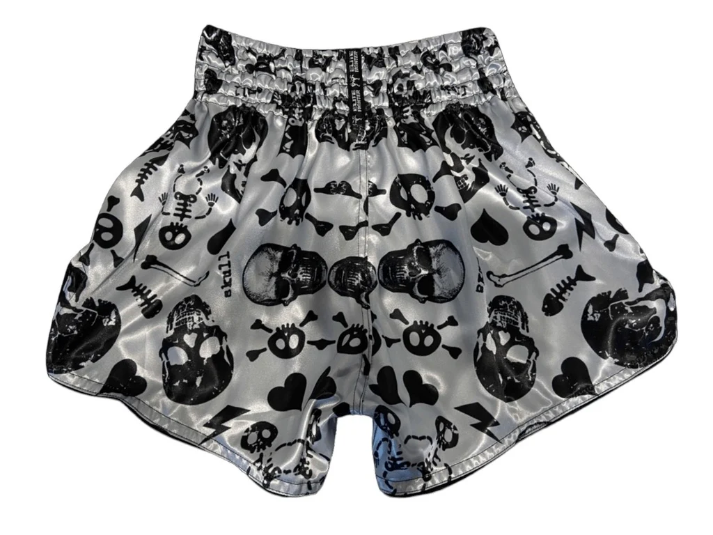 Pantaloncini Muay Thai B Legend Skull & Bones - Image 2