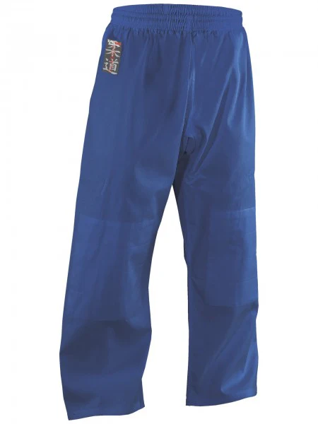 Pantaloni Blu Judo con Elastico