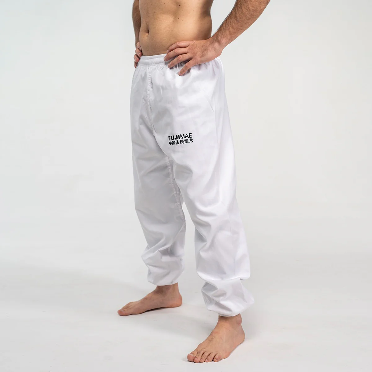Pantaloni Elastico Caviglie e Vita Karate Kung Fu