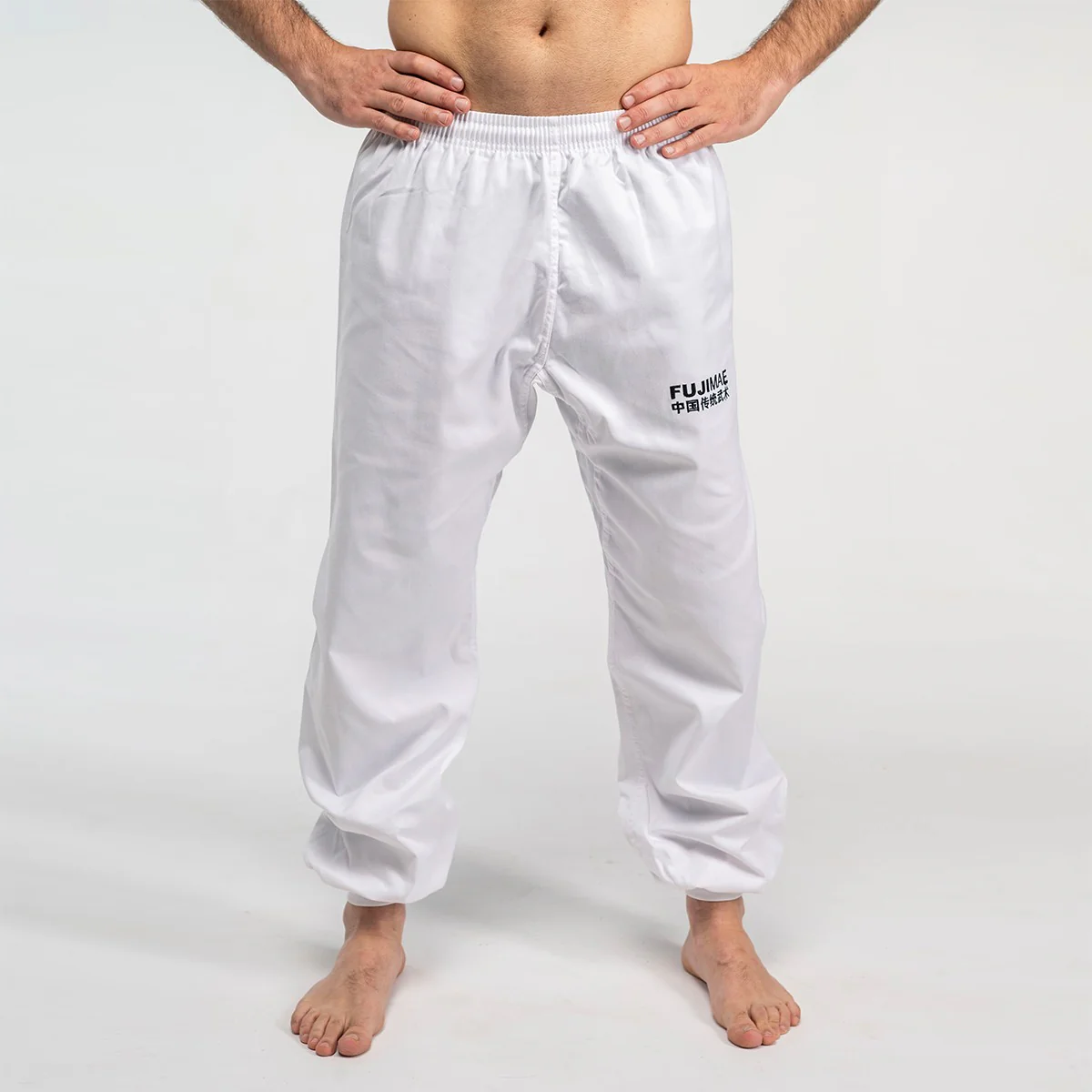 Pantaloni Elastico Caviglie e Vita Karate Kung Fu - Image 2