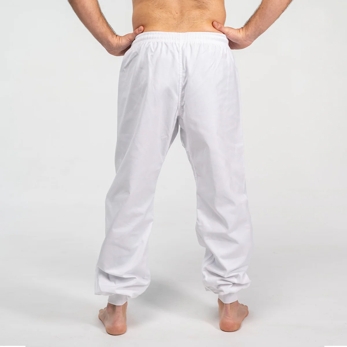 Pantaloni Elastico Caviglie e Vita Karate Kung Fu - Image 4