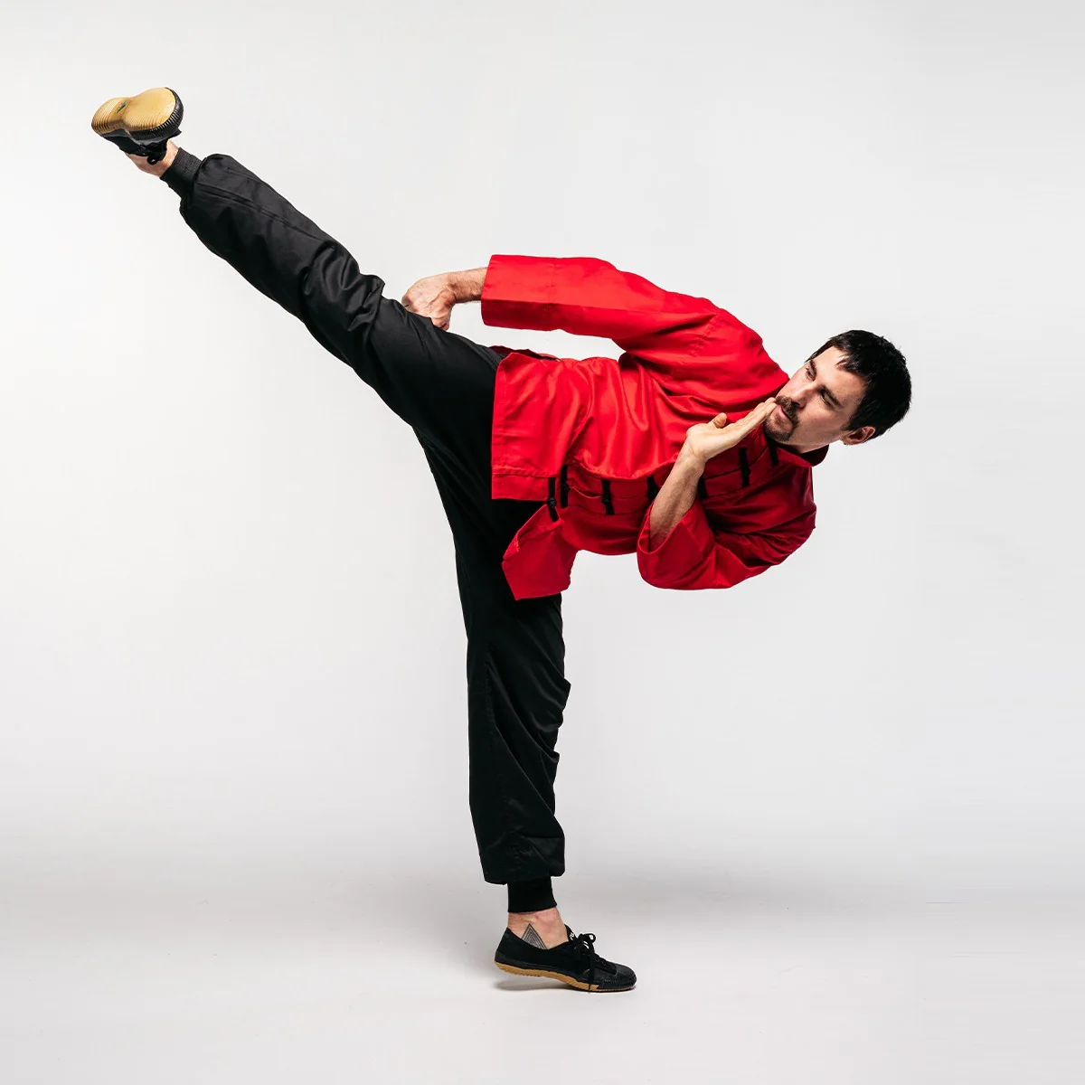 Pantaloni Elastico Caviglie e Vita Karate Kung Fu - Image 8