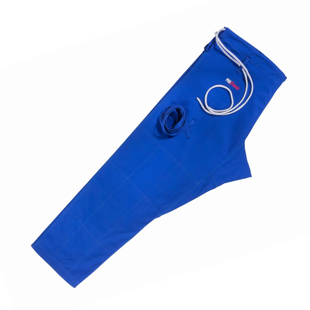 Pantaloni Judo Blu Allacciatura Tradizionale - Image 4
