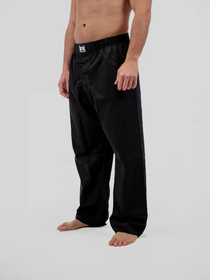 Pantaloni Krav Maga Metal Boxe Black | Resistenza in Cotone Ripstop - Image 2