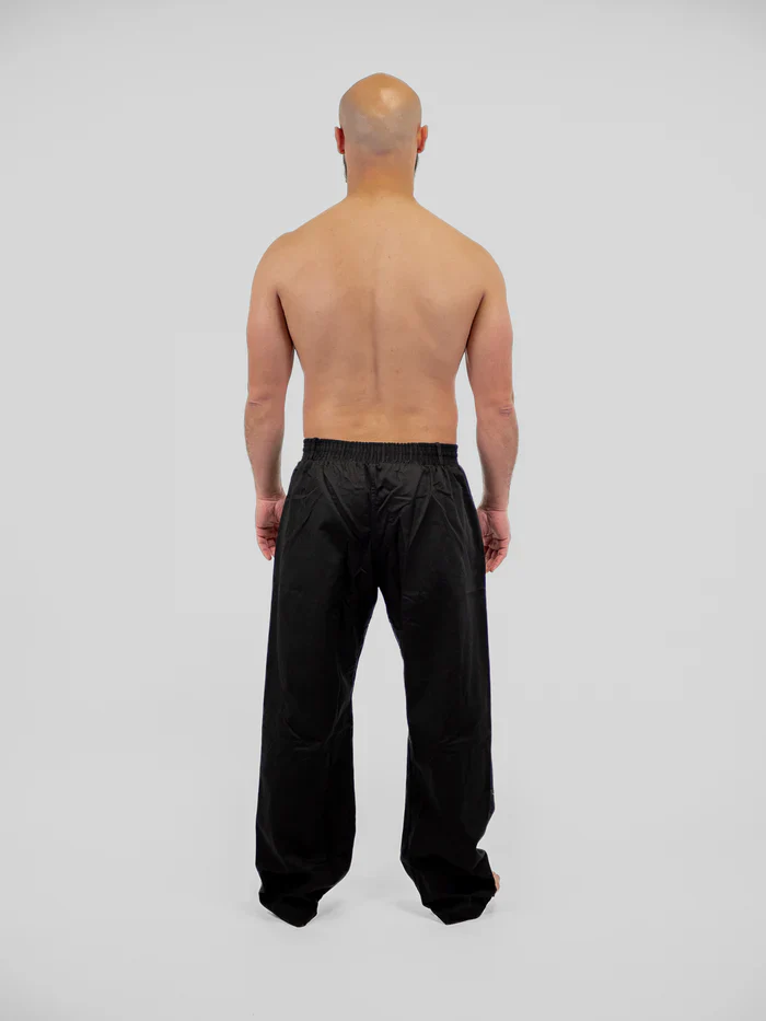 Pantaloni Krav Maga Metal Boxe Black | Resistenza in Cotone Ripstop - Image 3
