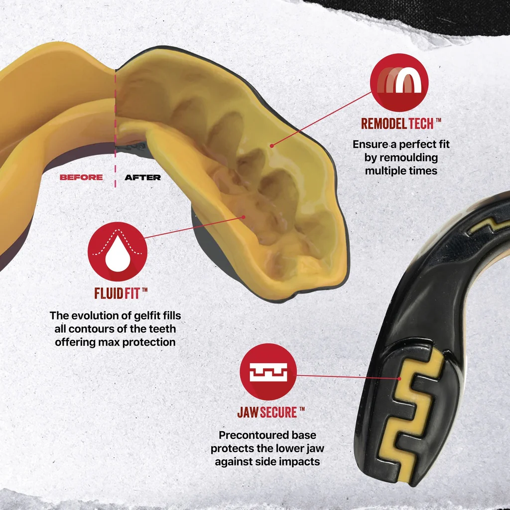 Paradenti Denti Oro Safejawz - Image 3