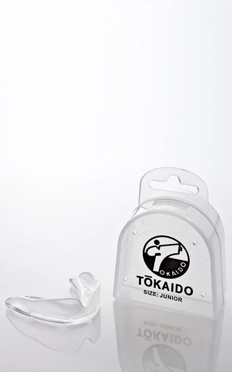 Paradenti Karate Tokaido - Modellabile con Custodia - Trasparente