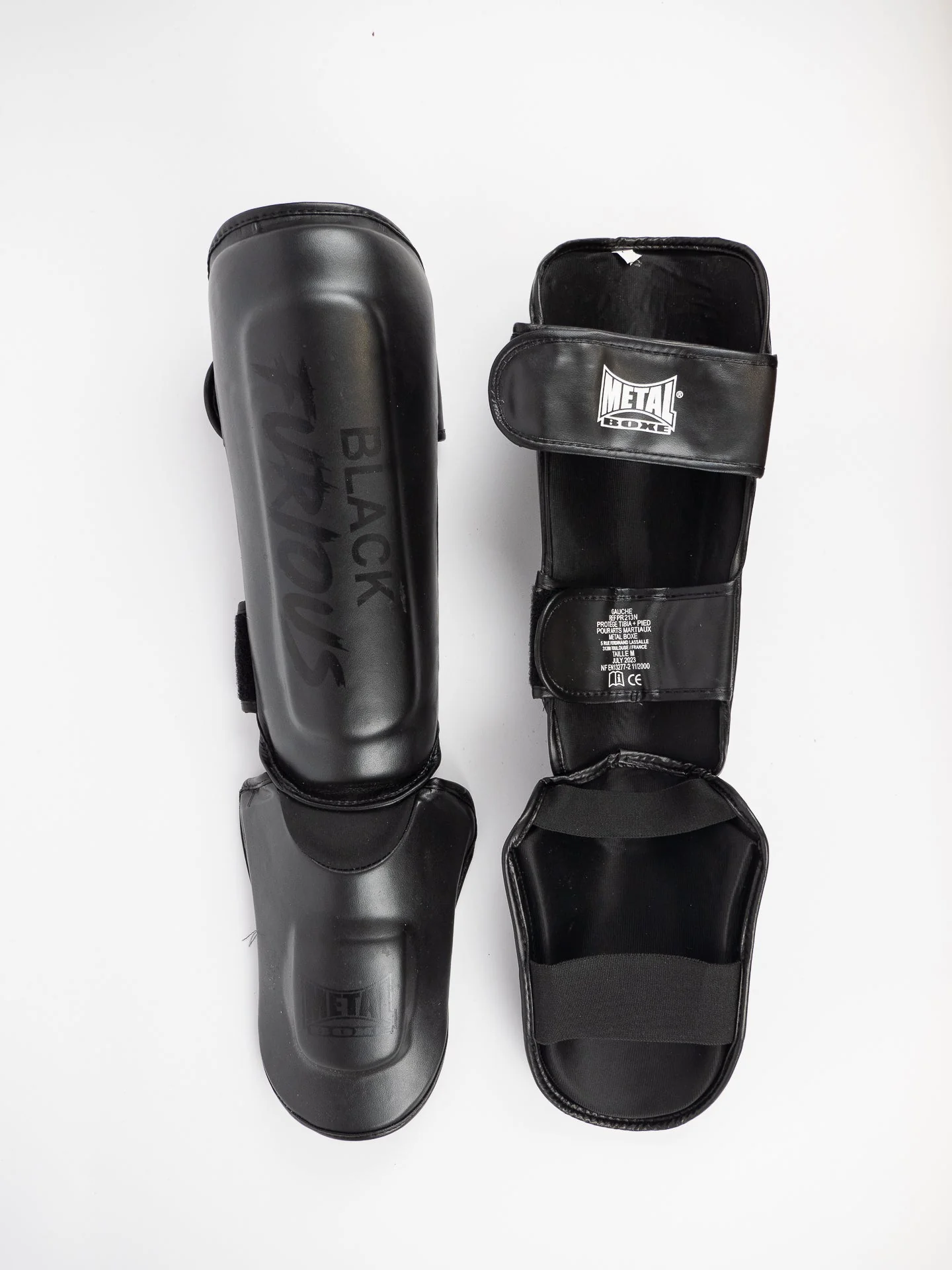 Paratibia Metal Boxe Furious Black – Leggerezza e Protezione - Image 2