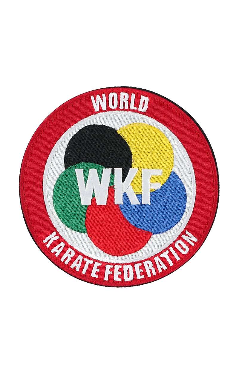 Patch Karate WKF con Velcro – Stemma Decorativo Federale
