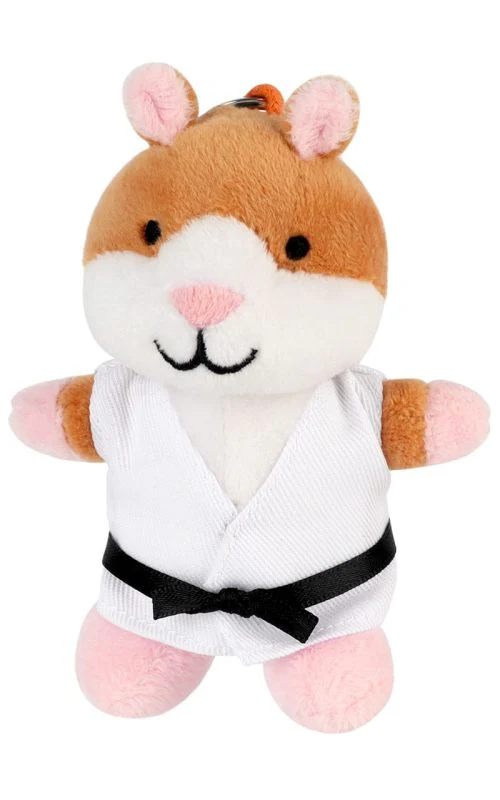 PORTACHIAVI pupazzo peluche KARATE JUDO