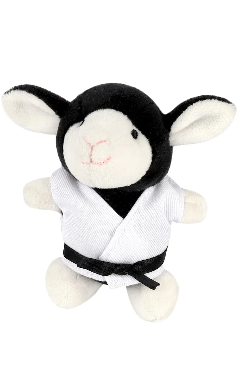 PORTACHIAVI pupazzo peluche KARATE JUDO - Image 2