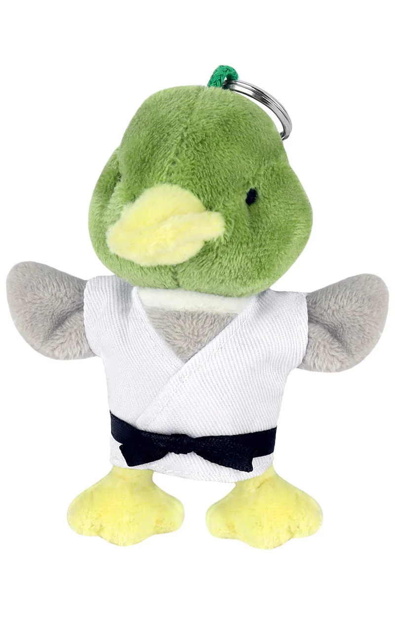 PORTACHIAVI pupazzo peluche KARATE JUDO - Image 3
