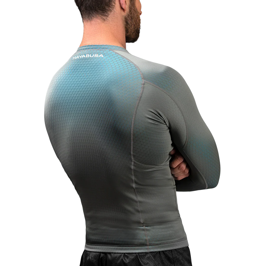 Rash Guard Maniche Lunghe Hayabusa Fusion - Image 7