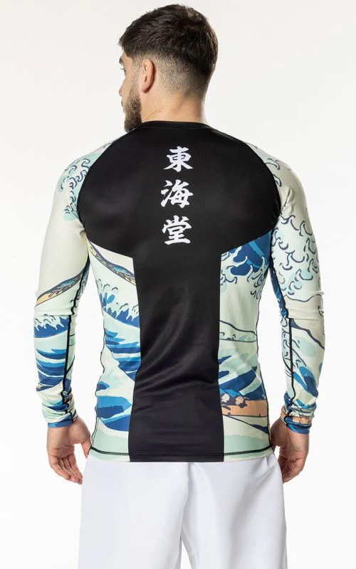 Rashguard Tokaido Tsunami a Maniche Lunghe - Image 2