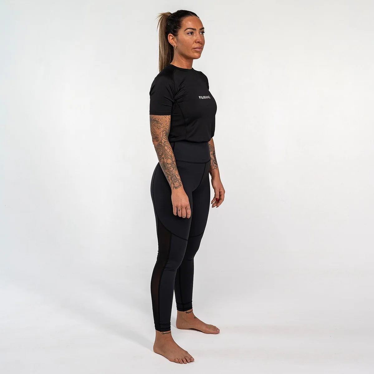Rashguard Femminile Manica Corta Training - Image 5