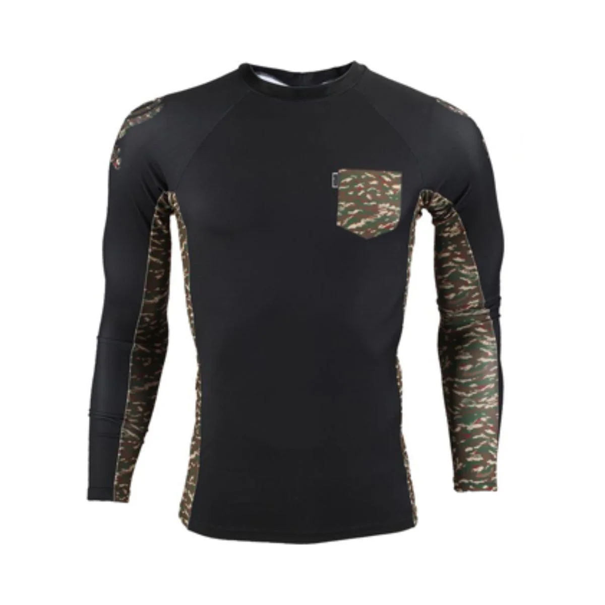 Rashguard Scramble Manica Lunga Pocket Camo