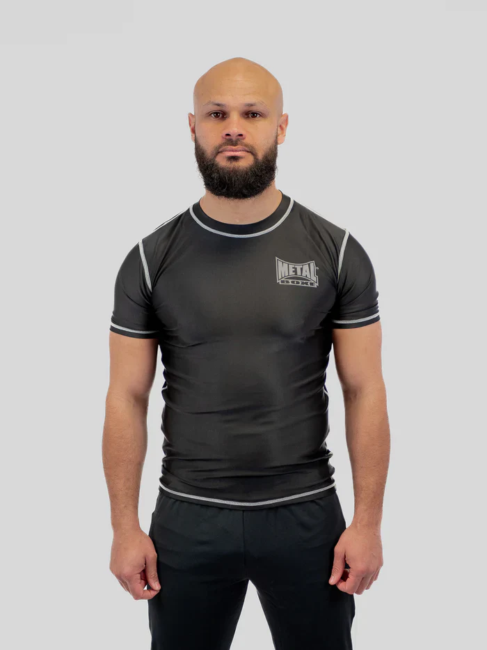 Rashguard Uomo Metal Boxe Black | Protezione e Performance Pro