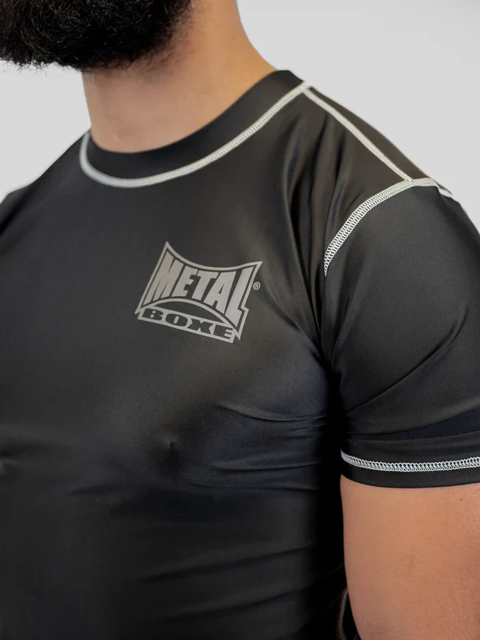 Rashguard Uomo Metal Boxe Black | Protezione e Performance Pro - Image 3