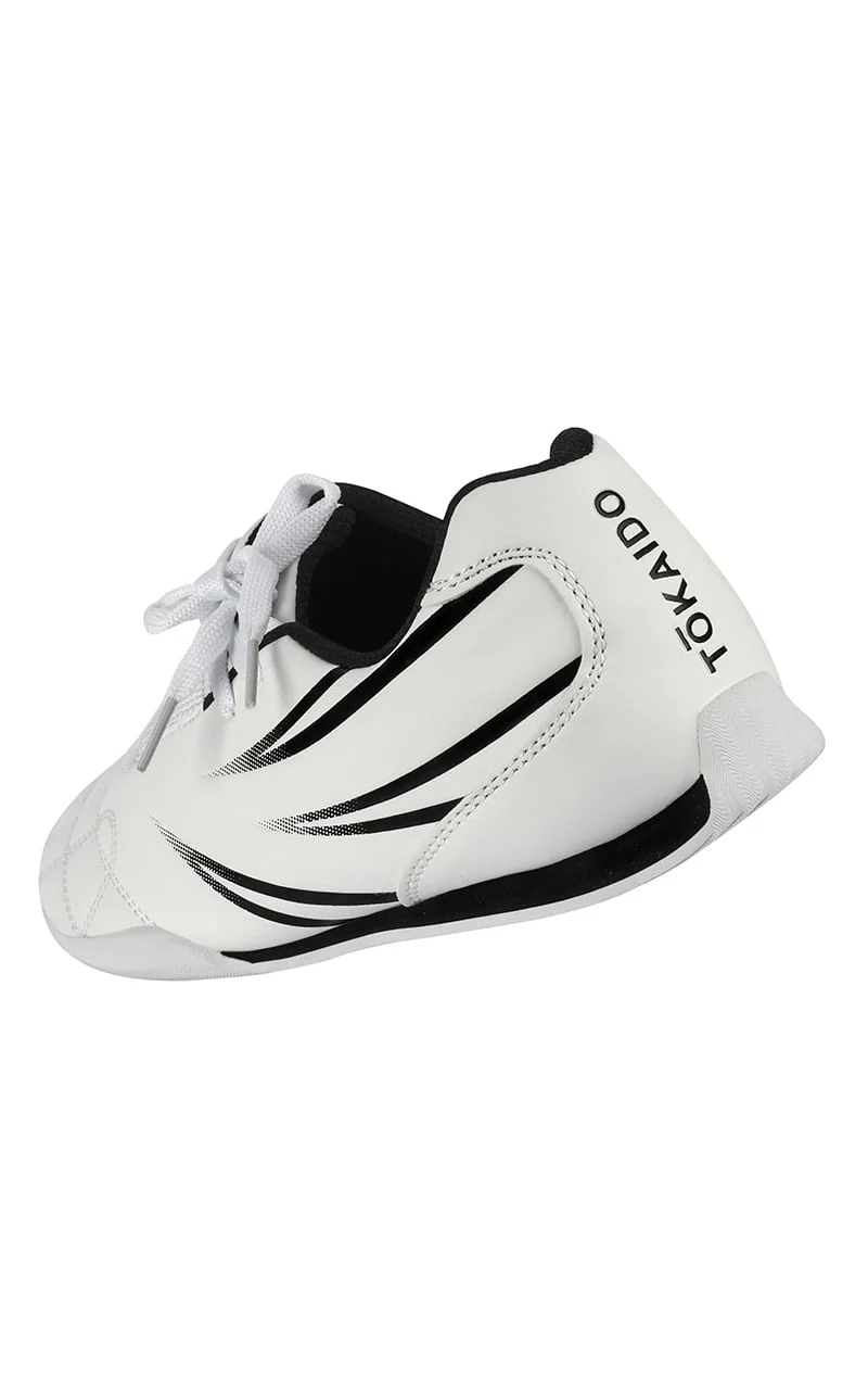 Scarpe Karate e Taekwondo Tokaido - Pelle Sintetica - Bianche - Image 4