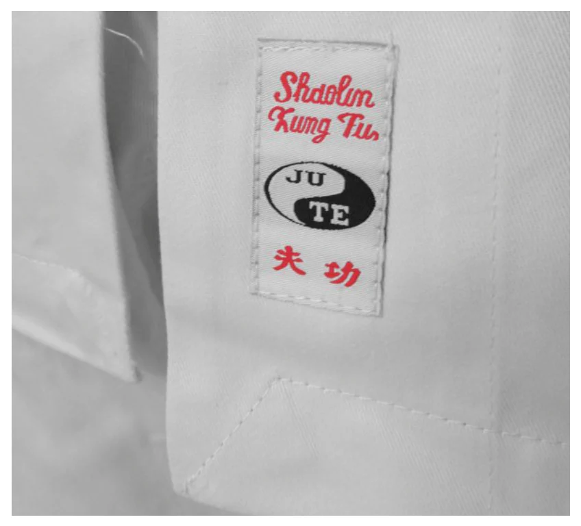 Uniforme Kung Fu Shaolin bianca in cotone - Image 3